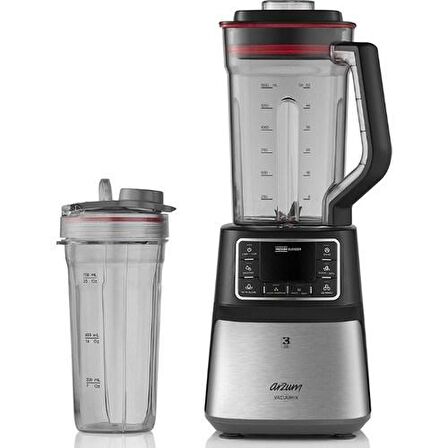 Arzum Vacuumx Vakumlu Power Blender Siyah AR1061