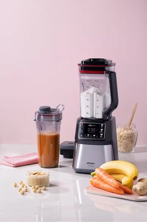 AR1061 Vacuumix Vakumlu 1500W Power Blender, 1.5L Sürahi, Buz Kırma Özellikli, Siyah