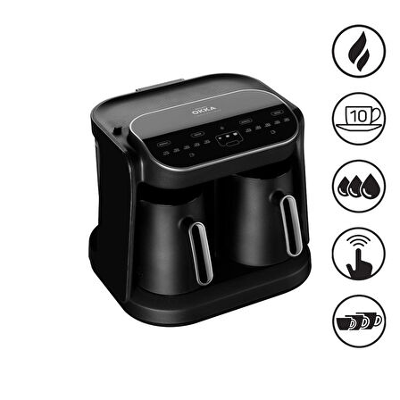 Arzum OKKA Grandio Duo Türk Kahvesi Makinesi Krom - OK007-K