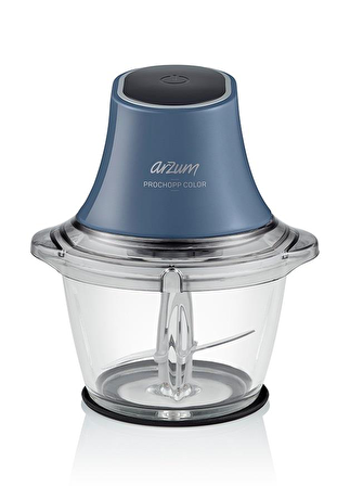 Arzum AR1036-DM 2 Bıçaklı Cam Hazneli Elektrikli 1 lt Doğrayıcı Rondo
