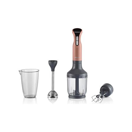 Arzum Ar1016-ag Prostick 1000 Watt Ergonomik Çubuk Blender Seti - Akşam Güneşi