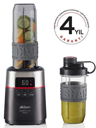 Arzum AR1148 Shake'N Take Dream Kişisel Blender – Siyah