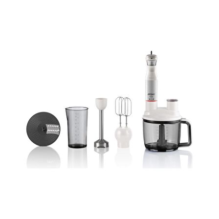 Arzum AR1157-B 1000 W Set Mikser Beyaz