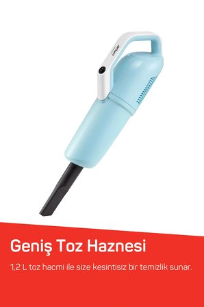 AR4087 Gırgır 2’si1 Arada 550W Dikey Elektrikli Süpürge, El Süpürgesi Özellikli, Yıkanabilir Filtre