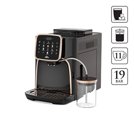 OK0028-0400 Arzum Okka Espresso Pro M Tam Otomatik Espresso Makinesi - Bakır