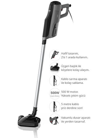 Arzum AR4111 GIRGIR NEO 2 si 1 Arada Cyclonic Dikey Süpürge