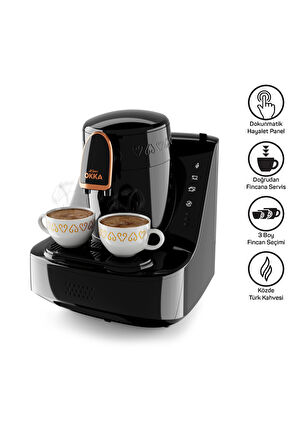 ARZUM OK0040-2600 ELIT TURK KAHVE MAKINESI SIYAH-BAKIR