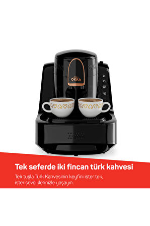 ARZUM OK0040-2600 ELIT TURK KAHVE MAKINESI SIYAH-BAKIR
