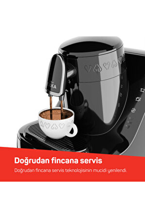 ARZUM OK0040-2600 ELIT TURK KAHVE MAKINESI SIYAH-BAKIR