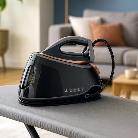 AR6048 SteamArt Plus Buhar Kazanlı Ütü 3000W, 1.5 L Su Tankı, Gri