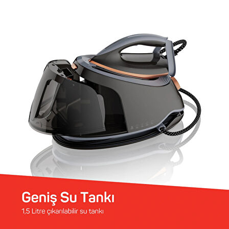  SteamArt Plus Buhar Kazanlı Ütü - Gri - AR6048