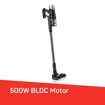 AR4211 MagiClean FlexBin İstasyonlu Dikey Şarjlı Süpürge 500W, BLDC Motor, Siyah