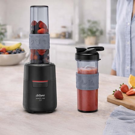 AR1192 Shake'N Take Duo Kişisel Blender, Siyah