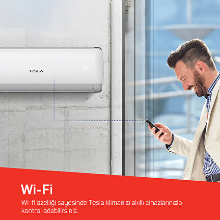 12.000 BTU Duvar Tipi Split Klima Seti (Arzum AR070 Vantilatör Hediyeli)