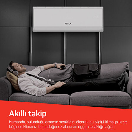 12.000 BTU Duvar Tipi Split Klima Seti (Arzum AR070 Vantilatör Hediyeli)