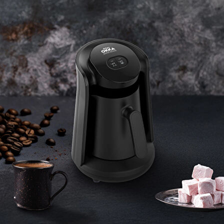 Minio Közde Türk Kahvesi Makinesi - Siyah - OK0049 