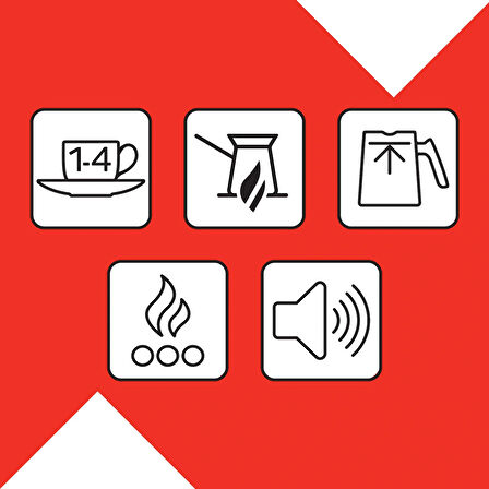 Minio Közde Türk Kahvesi Makinesi - Siyah - OK0049 