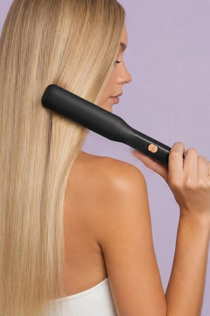 AR5192 Mona Sense Geniş Plakalı Saç Düzleştirici, Keratin, Argan Yağlı Plaka,İyon Teknolojisi,Siyah