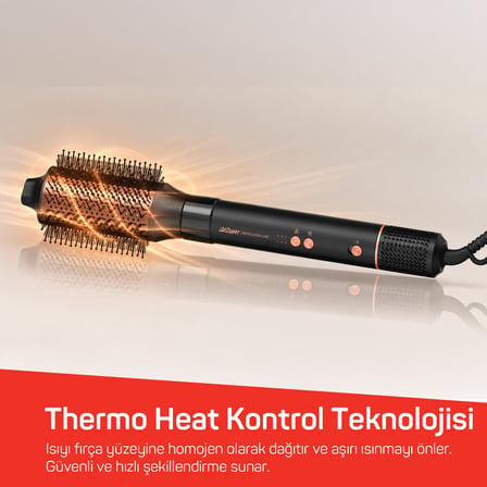 AR5198 Revolution Line  BLDC Ionic Hava Üflemeli Saç Şekillendirici 5 Başlık, 1500W, Antrasit