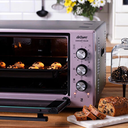 Arzum AR2034 50 lt Elektroturbo Midi Fırın Fırın