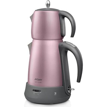 Arzum AR3078 1650 W Çelik 1.8 lt Elektrikli Çay Makinesi 