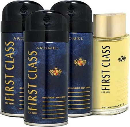 First Class Erkek 100 Ml Edt + 3X150 Ml Deodorant