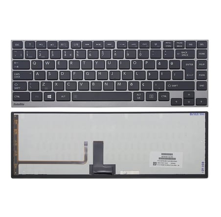 Toshiba Portage U800T U840 U845 U845T U845W U900 U920 U920T Z830 Z835 Z930 Z935 Klavyesi Türkçe - Işıklı