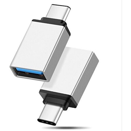 Type C Dişi Usb 3.0 Erkek Otg Çevirici Adaptör 