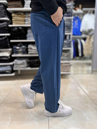 Çımalı Düz Baggy Jogger