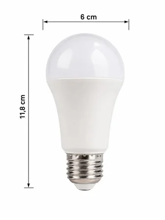 Rutter RT-1031 15W Led Ampul E27 Sarı 3000K Yüksek Aydınlatma Uzun Ömürlü Lamba