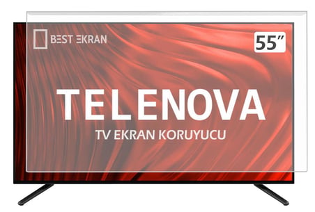 TELENOVA 55S1101 TV EKRAN KORUYUCU - Telenova 55" inç 139 Ekran Koruyucu 