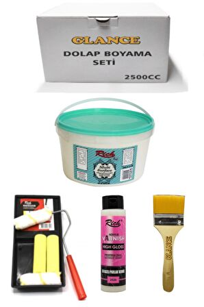 Multi Surface 2500cc Kemik (3,5kg) Genel Amaçlı Boyama Seti