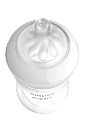 Philips Avent Doğal Tepkili 2'li Biberon Emziği 4 No 3+ Ay SCY964/02