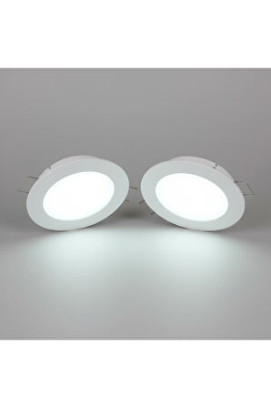 KLS923 2 ADET SMD LEDLİ SPOT — 6W / 425 Lm / 6500K BEYAZ