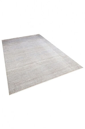 Kuvars Eg72a Gri Modern Desen Halı
