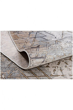 Palermo Pl01 Gri Modern Desen Halı