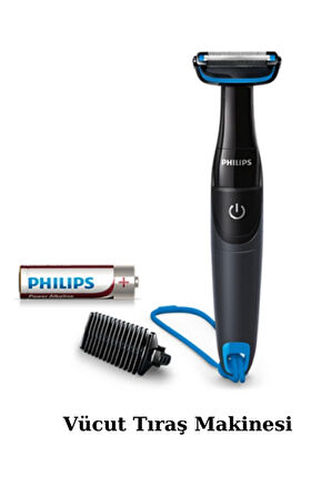 Philips QP2724/10 OneBlade Yüz Şekillendirici - BG1024 Banyo Vücut Tıraş Makinesi Islak/Kuru 2li Ava