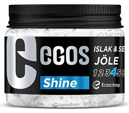 Egos Saç Jölesi Shine Islak Sert Kavanoz 400 Ml