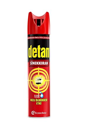 Detan Sinekkıran Su Bazlı 275 ml X 4 Adet