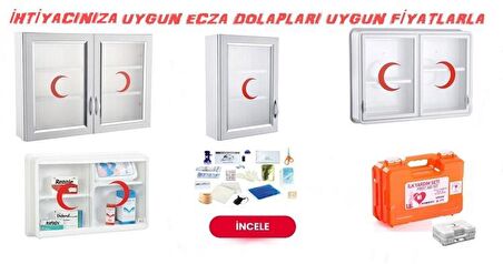 Çelik Ayna 159 Ecza Dolabı 