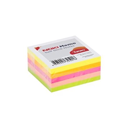 NOKİ YAPIŞKAN NOTLUK (50*50) KÜP PASTEL RENK MEMO (POSTIT) 12203