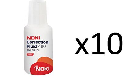 Noki Sıvı Silici Daksil 20 ml 10 Adet