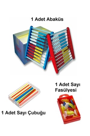 Sayı Çubuğu, Sayı Fasülyesi, Abaküs Seti