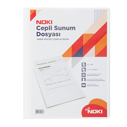 Noki Sunum Dosyası Cepli 20Li Gri 64120-N-020