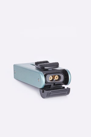 Çift Torch Pürmüz Yeşil Metal Puro Çakmağı - TR7924