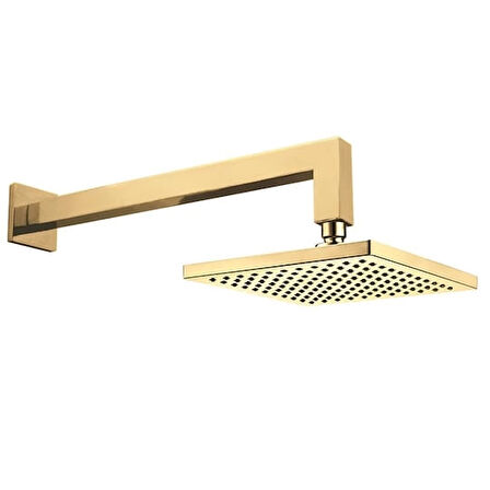 Eca Tiera Duvardan Duş Başlığı Altın