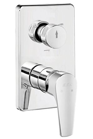 E.C.A Niobe 102167313-k Gümüş Banyo Bataryası