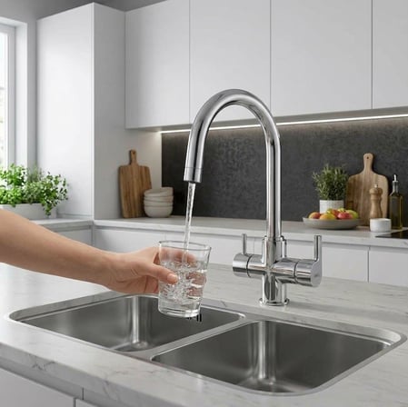 Eca İcon Dual Flow (Çift Akışlı) Arıtmalı Mutfak Bataryası 102118138