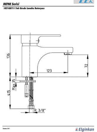 Eca Defne Lavabo Bataryası (102108711)
