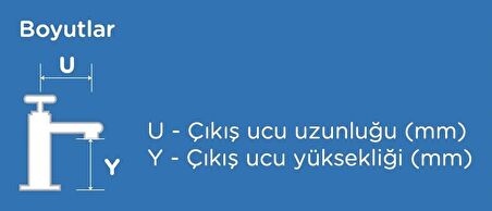 E.C.A Caro Lavabo Bataryası Krom